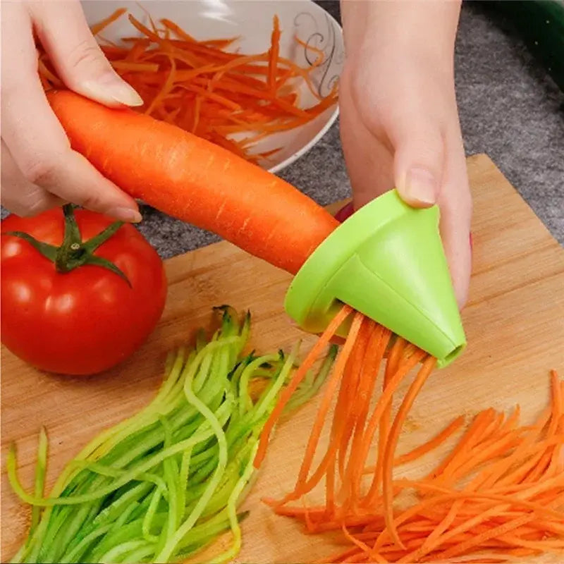 Multi-function Vegetable and Fruit Spiral Shredder Peeler
